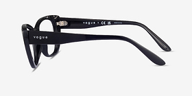 Vogue Eyewear VO5455 Noir Plastique Montures de lunettes de vue d'EyeBuyDirect, Vue de Côté