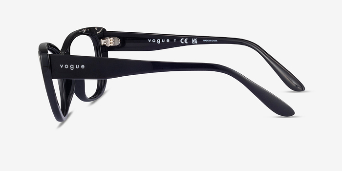 Vogue Eyewear VO5455 Noir Plastique Montures de lunettes de vue d'EyeBuyDirect