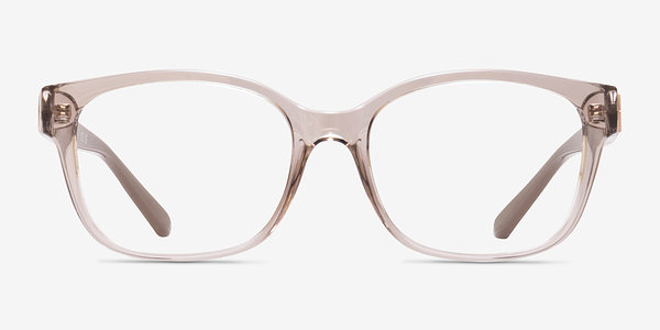 Armani Exchange AX3098 Shiny Transparent Brown Plastique Montures de lunettes de vue