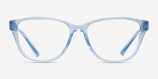 Armani Exchange AX3111U Shiny Transparent Blue Plastique Montures de lunettes de vue