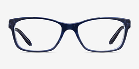 Ralph RA7039 Opal Blue Acétate Montures de lunettes de vue d'EyeBuyDirect, Vue de Face