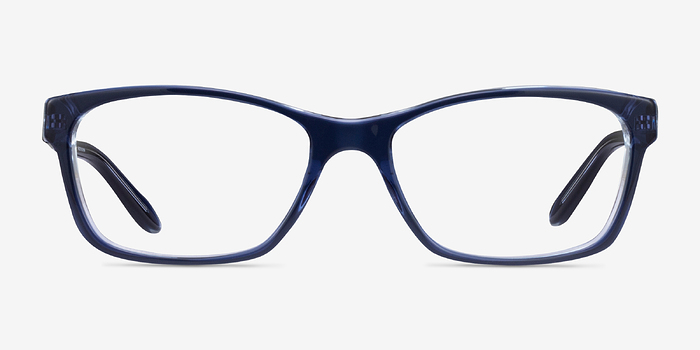 Ralph RA7039 Opal Blue Acétate Montures de lunettes de vue d'EyeBuyDirect