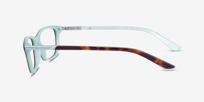 Ralph RA7044 Tortoise Blue Acétate Montures de lunettes de vue d'EyeBuyDirect