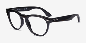 Ray-Ban RB4471V Iris Noir Plastique Montures de lunettes de vue d'EyeBuyDirect, Vue d'Angle
