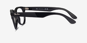 Ray-Ban RB4471V Iris Noir Plastique Montures de lunettes de vue d'EyeBuyDirect, Vue de Côté