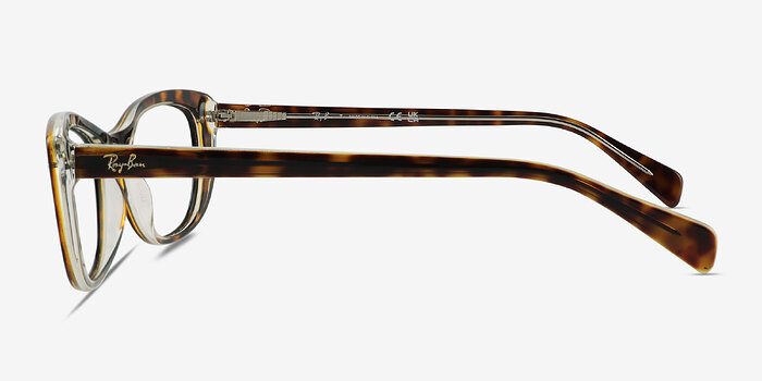 Ray-Ban RB5366 Écaille Noire Acétate Montures de lunettes de vue d'EyeBuyDirect