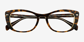 Ray-Ban RB5366 Écaille Noire Acétate Montures de lunettes de vue d'EyeBuyDirect, Vue Rapprochée