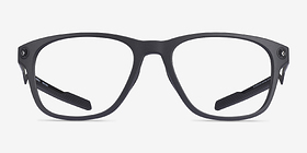 Oakley Cerebral Noir Plastique Montures de lunettes de vue d'EyeBuyDirect, Vue de Face