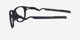 Oakley Cerebral Noir Plastique Montures de lunettes de vue d'EyeBuyDirect, Vue de Côté