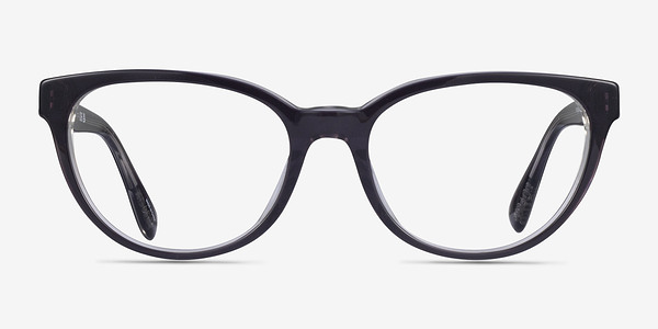 Coach HC6210U Transparent Gray Acétate Montures de lunettes de vue