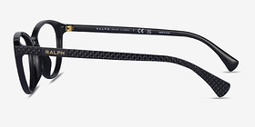 Ralph RA7140U Noir Plastique Montures de lunettes de vue d'EyeBuyDirect, Vue de Côté