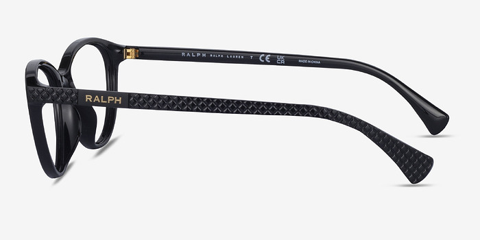 Ralph RA7140U Noir Plastique Montures de lunettes de vue d'EyeBuyDirect