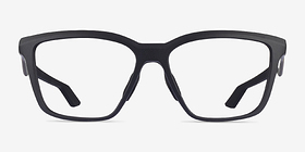 Oakley Enigma Mass Satin Black Plastique Montures de lunettes de vue d'EyeBuyDirect, Vue de Face