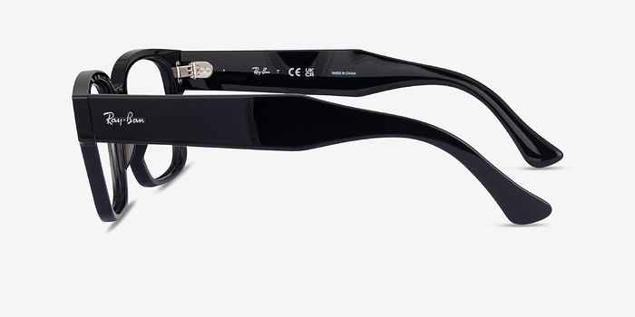 Ray-Ban RB7256 Laurene Noir Acétate Montures de lunettes de vue d'EyeBuyDirect