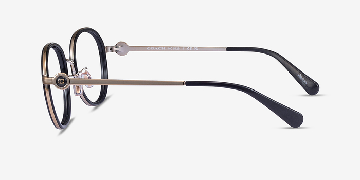Coach HC5129 Black Gold Métal Montures de lunettes de vue d'EyeBuyDirect