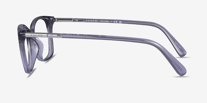 Coach HC6192U Transparent Purple Plastique Montures de lunettes de vue d'EyeBuyDirect