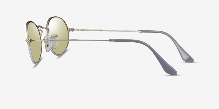 Ray-Ban RB3547 Silver Gray Métal Soleil de Lunette de vue d'EyeBuyDirect