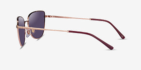 Vogue Eyewear VO4233S Or rose Métal Soleil de Lunette de vue d'EyeBuyDirect, Vue de Côté