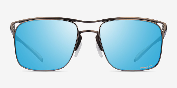 Oakley Holbrook Ti Matte Gunmetal Titanium Soleil de Lunette de vue d'EyeBuyDirect