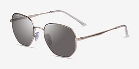Ray-Ban RB3682 Argenté Métal Soleil de Lunette de vue d'EyeBuyDirect, Vue d'Angle