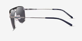 ARNETTE Holboxx Gunmetal Métal Soleil de Lunette de vue d'EyeBuyDirect, Vue de Côté