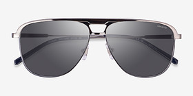 ARNETTE Holboxx Gunmetal Métal Soleil de Lunette de vue d'EyeBuyDirect, Vue Rapprochée