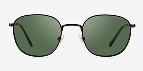 Vogue Eyewear VO4173S Noir Métal Soleil de Lunette de vue d'EyeBuyDirect, Vue de Face