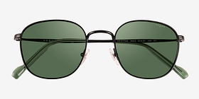 Vogue Eyewear VO4173S Noir Métal Soleil de Lunette de vue d'EyeBuyDirect, Vue Rapprochée