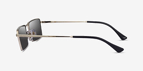 Ray-Ban RB3741 Emy Light Gold Métal Soleil de Lunette de vue d'EyeBuyDirect, Vue de Côté