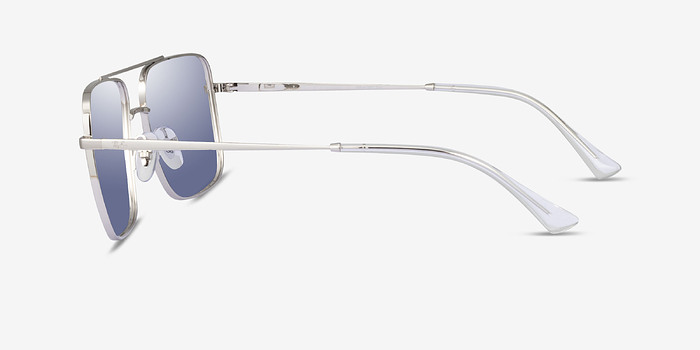 Ray-Ban RB3758 Argenté Métal Soleil de Lunette de vue d'EyeBuyDirect