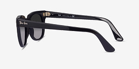 Ray-Ban RB2168 Meteor Noir Acétate Soleil de Lunette de vue d'EyeBuyDirect, Vue de Côté