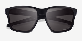 Oakley Sliver Noir Plastique Soleil de Lunette de vue d'EyeBuyDirect, Vue Rapprochée
