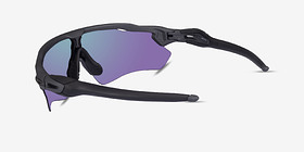 Oakley Radar Ev Gris Plastique Soleil de Lunette de vue d'EyeBuyDirect, Vue de Côté