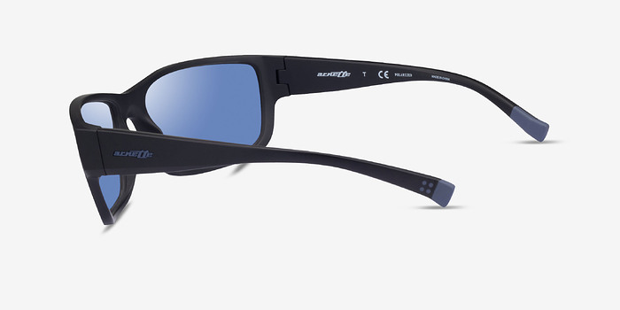 ARNETTE Bushwick Noir Plastique Soleil de Lunette de vue d'EyeBuyDirect