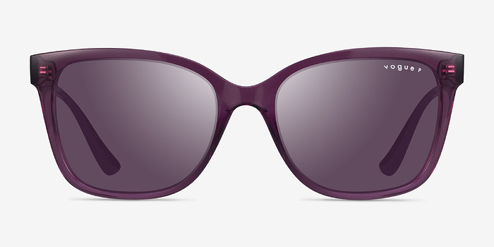 Vogue Eyewear VO5426S Transparent Purple Plastique Soleil de Lunette de vue d'EyeBuyDirect