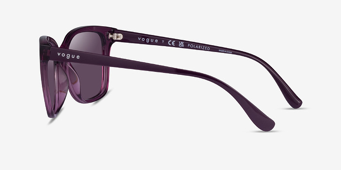 Vogue Eyewear VO5426S Transparent Purple Plastique Soleil de Lunette de vue d'EyeBuyDirect