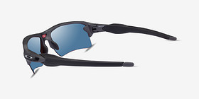 Oakley OO9188 Flak 2.0 Steel Plastique Soleil de Lunette de vue d'EyeBuyDirect, Vue de Côté