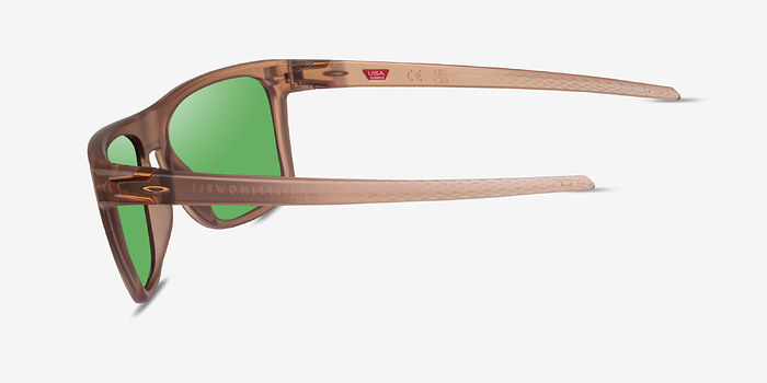 Oakley Leffingwell Matte Sepia Plastique Soleil de Lunette de vue d'EyeBuyDirect