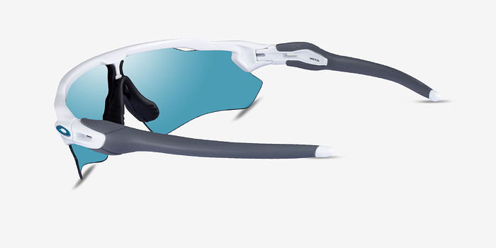 Oakley Radar Ev Matte Gray Smoke Plastique Soleil de Lunette de vue d'EyeBuyDirect