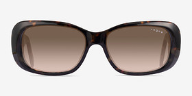 Vogue Eyewear VO2606S Écaille Noire Acétate Soleil de Lunette de vue d'EyeBuyDirect, Vue de Face