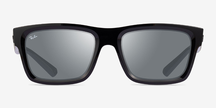Ray-Ban RB4396 Warren Noir Plastique Soleil de Lunette de vue d'EyeBuyDirect