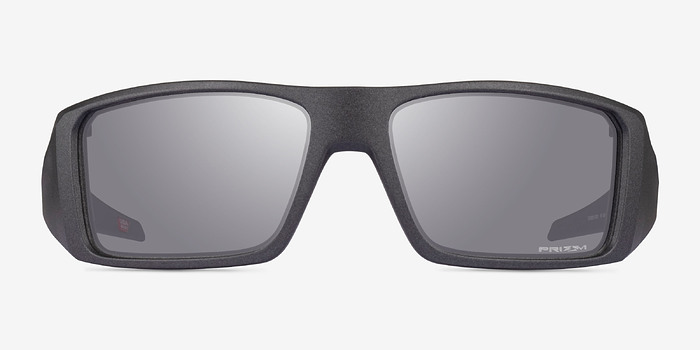 Oakley Heliostat Frosted Gray Plastique Soleil de Lunette de vue d'EyeBuyDirect