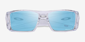 Oakley Heliostat Transparent Plastique Soleil de Lunette de vue d'EyeBuyDirect, Vue Rapprochée