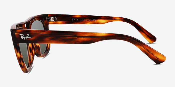 Ray-Ban RB4426 Phil Striped Tortoise Plastique Soleil de Lunette de vue d'EyeBuyDirect