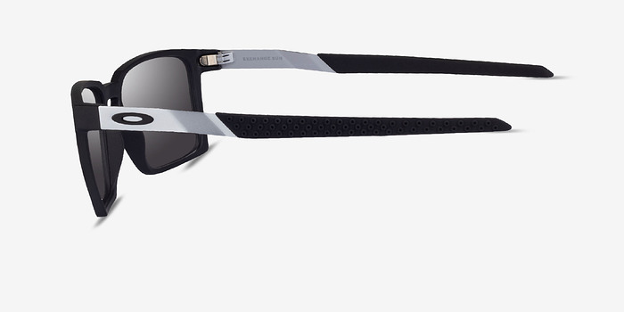 Oakley Exchange Sun Matte Black Plastique Soleil de Lunette de vue d'EyeBuyDirect
