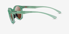 Oakley Spindrift Clear Green Plastique Soleil de Lunette de vue d'EyeBuyDirect, Vue de Côté