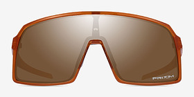 Oakley Sutro Clear Orange Plastique Soleil de Lunette de vue d'EyeBuyDirect, Vue de Face