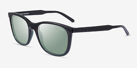 ARNETTE Woland Black Clear Green Plastique Soleil de Lunette de vue d'EyeBuyDirect, Vue d'Angle