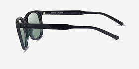 ARNETTE Woland Black Clear Green Plastique Soleil de Lunette de vue d'EyeBuyDirect, Vue de Côté