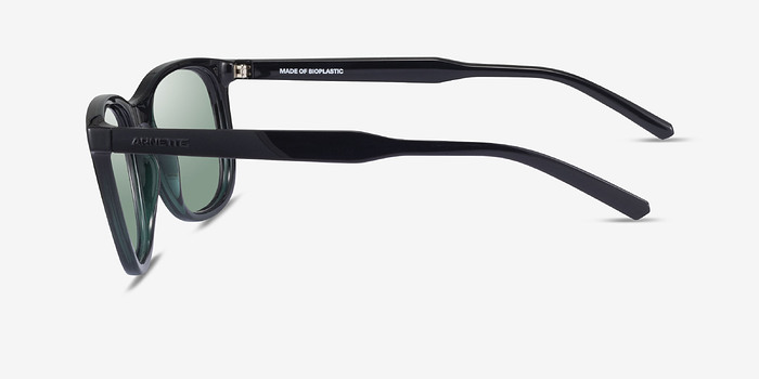 ARNETTE Woland Black Clear Green Plastique Soleil de Lunette de vue d'EyeBuyDirect